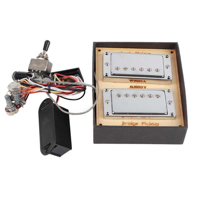Humbucker Pickup Active Electronic Circuit Battery Box Set for GIBSON/LP