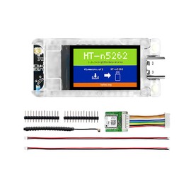 Meshtastic Mesh Node T114 V2 nRF52840 and SX1262 LoRa Chip Development Board Kit GPS Tracker 902-928MHz with 1.14 inch TFT-LCD Display BLE Compatible with Arduino (T114 with Screen + GNSS)