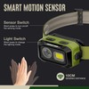 Mossy Oak 600 Lumens LED Headlamp, Dual Power Source, Motion