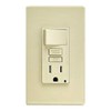Leviton C91-GFSW1-00I 15 Amp Ivory SmartlockPro Self-Test GFCI