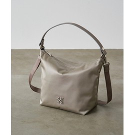 Rasit RUZ1042422A0006 Clouds Nylon Simple Shoulder Bag 10.9 oz (310 g), gray (light gray)