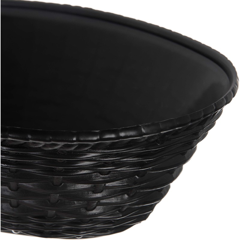 Carlisle FoodService Products 650403 WeaveWear Oval Serving Basket, 9" x