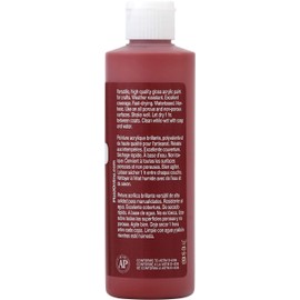 Apple Barrel Gloss Acrylic Paint in Assorted Colors (8 oz), J20415 Gloss Real Red