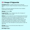 Omega 3 Fish Oil Triglycerides - 2000mg per Serving -
