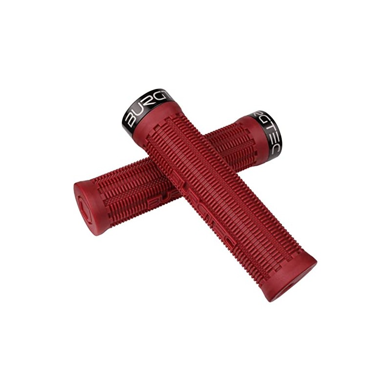 Burgtec Bartender Pro Handle Bar Grips, Red, One Size