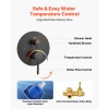 Wall Mounted Rainfall Bathroom Shower System 10 Inch Rain Shower