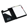 Document Folder A4 Black with Integrated Clipboard