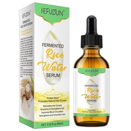 Sefudun Rice Water Serum for skin moisturizing, tightening and revitalizing, Day and Night use, Quick absorption 60ml Skincare Comfort - Specification: Sefudun Rice Water Serum*1
