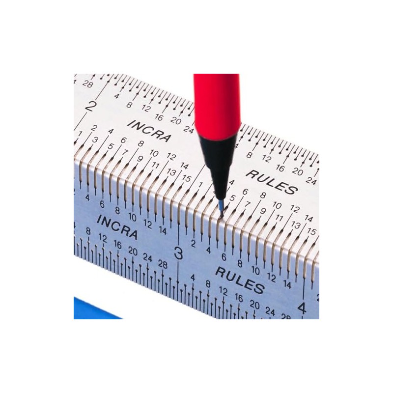 INCRA BNDRUL12 Precision Bend Rulers, 12"
