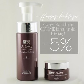 OTOME Japanese Face Wash Anti Ageing Cleansing 150 ml - Anti-Wrinkle Cleansing Foam Face - Women's Face Cleansing for Any Skin - Foam - Foam