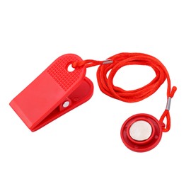 Magnetic Safety Switch, Universal Treadmill Machine Magnet Safety Key Round Magnet Treadmill Emergency Stop Safety Key Replacement Treadmill Magnets for Most Treadmills