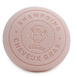 Label Provence - French Shampoo Bar Made With Organic Donkey Milk - For Greasy Hair - 110g Bar - Set of 3