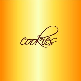 Wall Decal Cookies Sign – Kitchen Cook Chef Gourmet Bon Viveur Fancy Food Wine Holiday Gift Decorating Ideas Sticker - Size: 15 Inches X 23 Inches