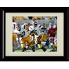 Reggie Bush Autograph Promo Print - USC- Stiff Arm Running