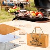 Wisreach Insulated BBQ Meat Resting Blanket, 18" Extra-Large Triple-Layer Brisket