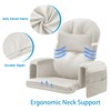 MABOZOO 6 PCS Glider Rocker Replacement Cushions with Storage Side