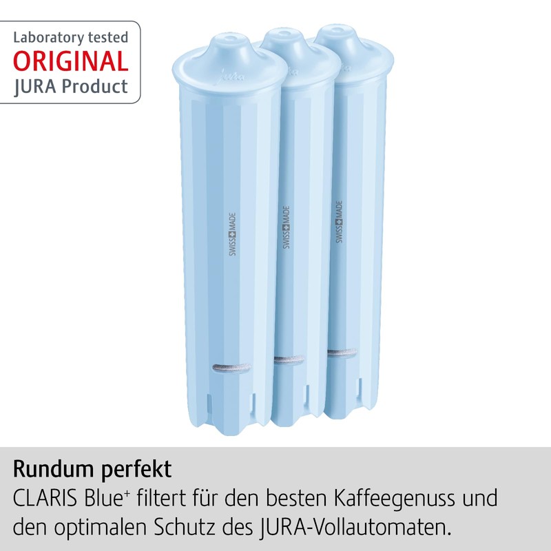 JURA Originale – CLARIS Blue+ cartuccia filtrante con il Plus
