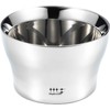 Yoshikawa YJ3330 Ice Cream Cup, Stainless Steel, Double Wall Construction,