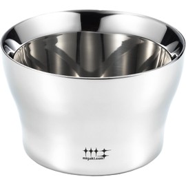 Yoshikawa YJ3330 Ice Cream Cup, Stainless Steel, Double Wall Construction, Shindicate