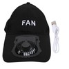 Portable USB Rechargeable Fan Hat Adjustable Adult Unisex Sun UV