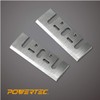 POWERTEC 128342 3-1/4-Inch HSS Planer Blades for DeWalt DW6655 DW677,
