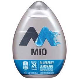 MiO Liquid Water Enhancer - makes 24 servings + Vitamins, 1.62 oz each, (Blueberry Lemonade, Pack of 2)