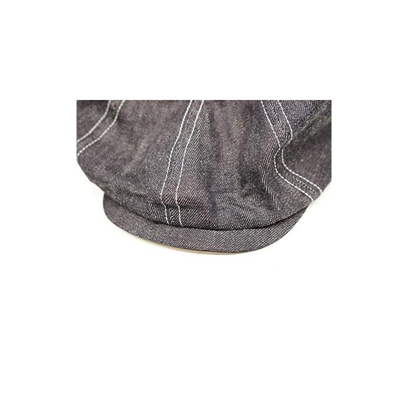 Kojima Jeans RNB-986 Newsboy Hat, Made in Japan, purple, (indigo)