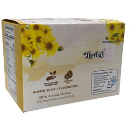 Arnica Tea, Caffeine-Free, 0.88 Oz, 25 Tea Bags Arnica tea can be enjoyed hot or cold (3 PACK) BY Therbal