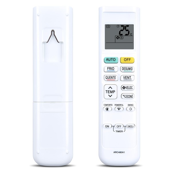 ARC480A1 Replacement Air Conditioner Remote Control Compatible for DAIKIN Air
