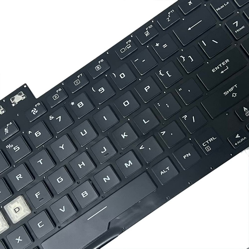 JINTAI Black US Backlight Backlit Keyboard Replacement for ASUS TUF
