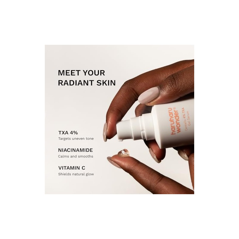 haruharu wonder 4% TXA Gel Serum, Niacinamide, Tranexamic Acid, Vitamin