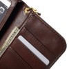 DFV mobile - Crazy Horse Synthetic Leather Wallet Case with