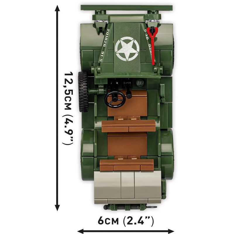 COBI Historical Collection WWII Dodge WC-56 Command Car