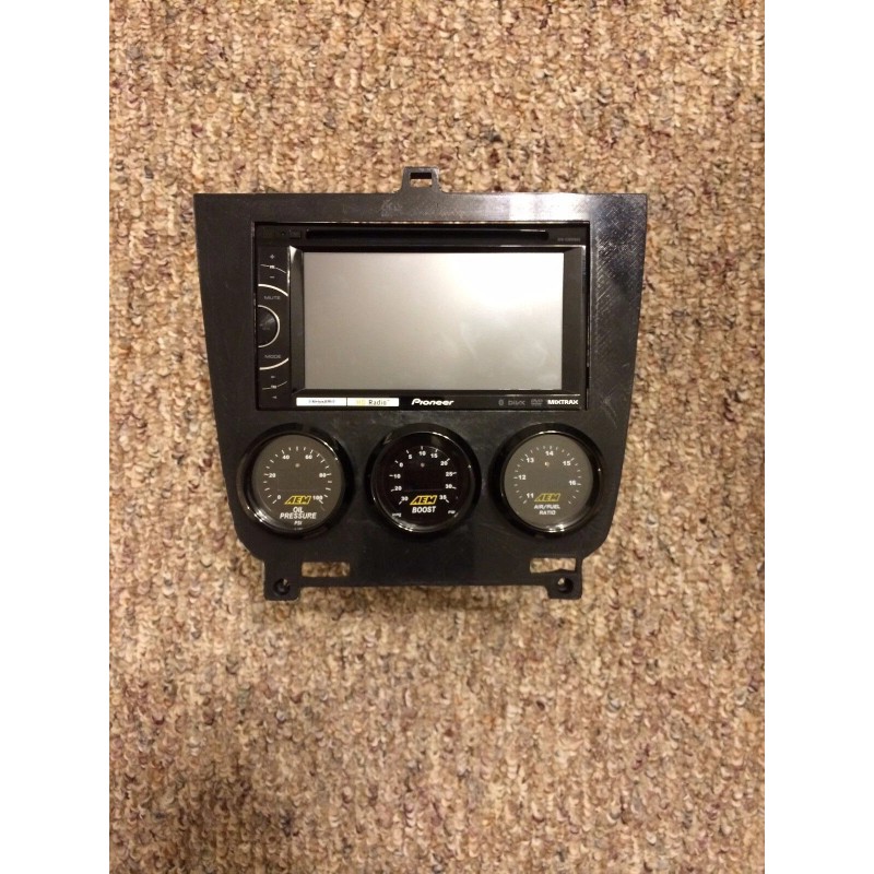 3DEXCEL Lower Dash Finisher 3 52mm Gauge Pod Double Din