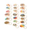 20pcs Shell Dreadlocks Ring DIY Cute Exqusite Hair Braiding Pendant