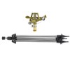 Stainless Steel Ground Insert Zinc Sprink Water Watering Sprinkler Sprayer