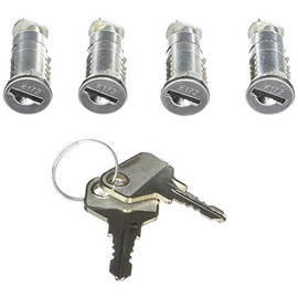 Cruz 932-016 Diebstahlsicherung mit Schloss, 6 Stück