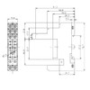 WITTKOWARE 35 mm DIN Rail Relay, 1 Changer Switching Contact