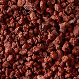 Natural Red Porous Cinder Lava Rocks 2lb. Denitrifying Aquarium Grill Landscape Fire Pit