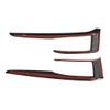 TEAMWILL 1Set Black Interior Gear Shift Box Strip Cover Trim