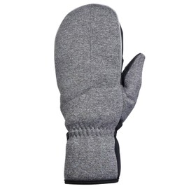 Cover Work TMF355405 Fleece Waterproof Thermal Mittens, Heather Gray