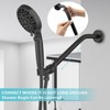 Nuodan Shower Extension Arm, Solid Stainless Steel Shower Pipe Extension