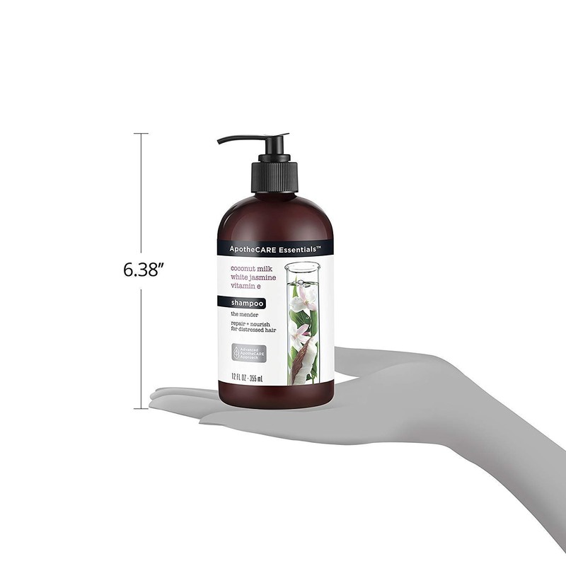 ApotheCARE Essentials Shampoo - The Mender - Coconut Milk, White