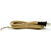Follite Cloth Covered Round Lamp Wire with Plug 8 Feet