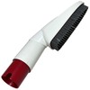 Genuine Shark Rotatable Mini Multi-Angle Traingle Dusting Brush Tool for