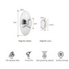 Wall Mounted Soap Dish,Stainless Steel Magnet Soap Holder No Drilling
