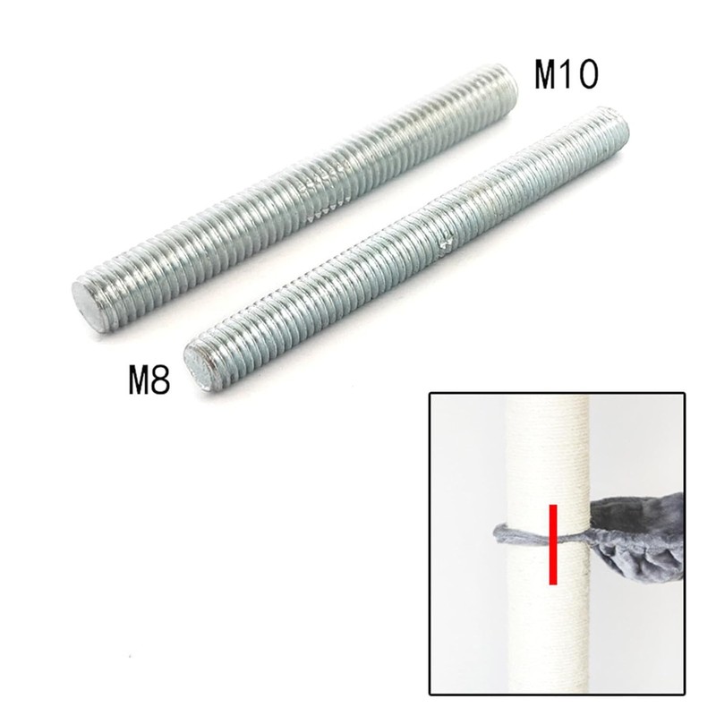 Taicols Cat Scratching Screws Double End Bolt Replacement Material M10