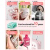 Pink Label Maker Machine-Vixic-D210S Label Makers,QWERTY Keyboard Labeler,Easy Handheld Portable