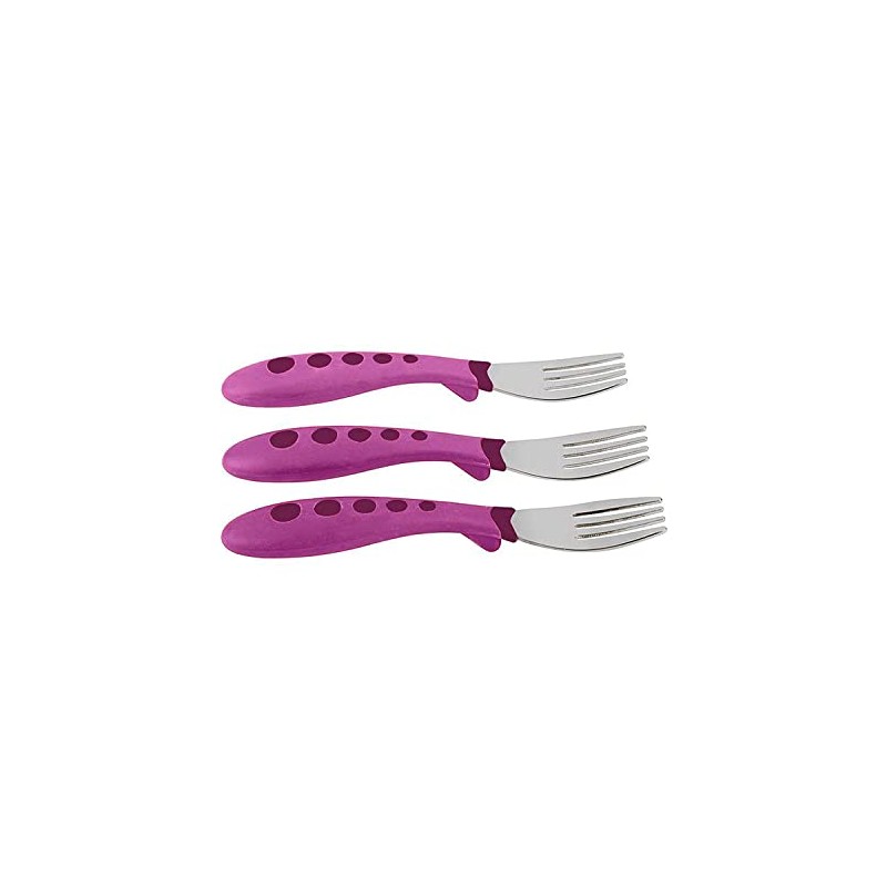 NUK First Essentials Kiddy Cutlery Forks (3 Count (Pack of
