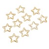100pcs Star Paper Clips, Cute Star Paper Clips with Plating,